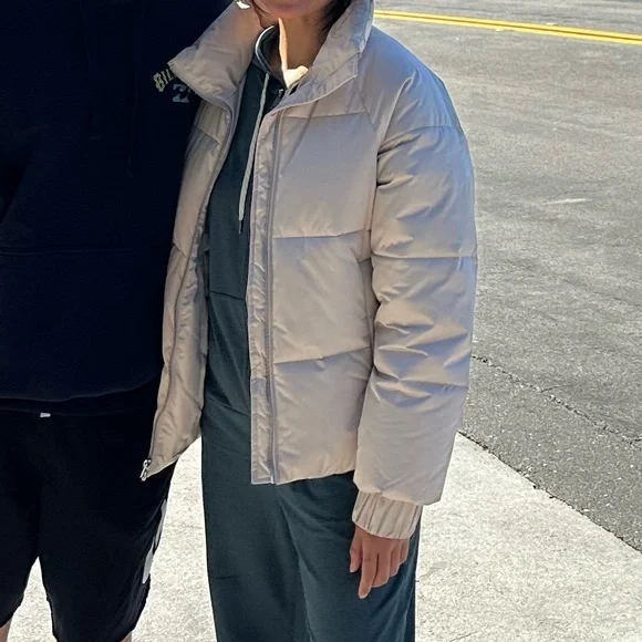 ABERCROMBIE & FITCH | Ultra Classic Puffer Jacket Light Taupe Wind Water XXS - Picture 3 of 8